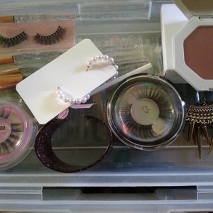 Jewelry, size 7 child outfit, H&M, lingerie,blouse